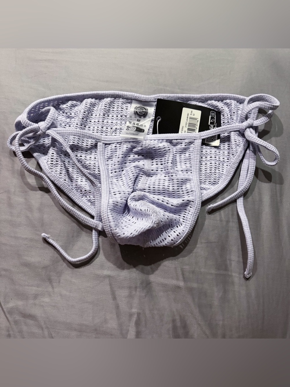 NEW Barcode Brief Miko Men Mesh Style Swim Brief Sexy Bikini Bottom Pool Beach